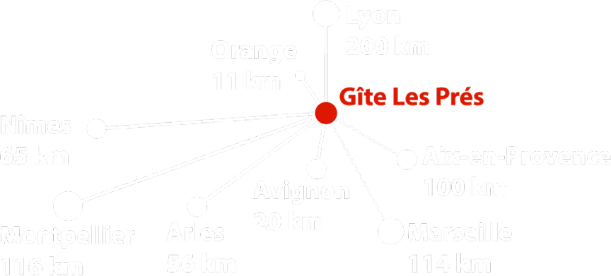 Plan du Gite Les Prés